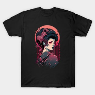 Geisha Girl T-Shirt T-Shirt